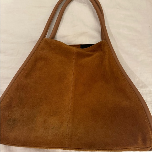 ASOS Brown Suede Tote Bag - Picture 2 of 12